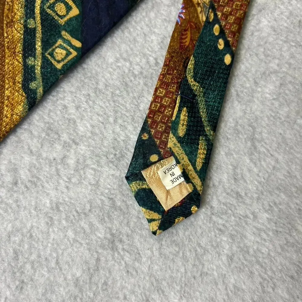 Consenso uomo multicoloured silk‎ tie